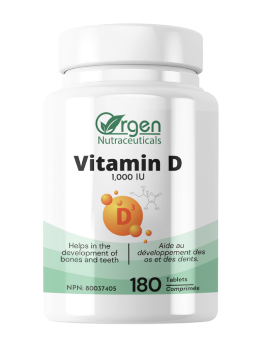 Vitamin D3 -Orgen Nutraceuticals
