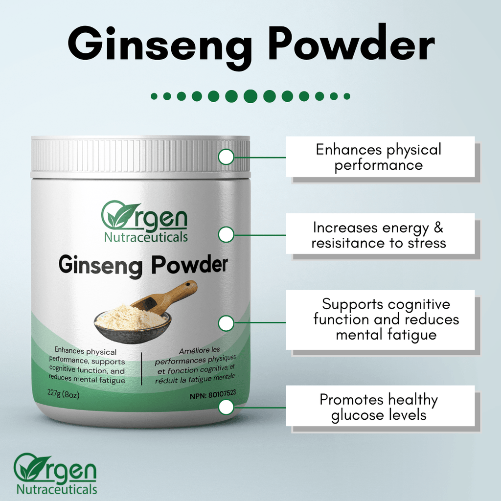 Ginseng Powder -Orgen Nutraceuticals