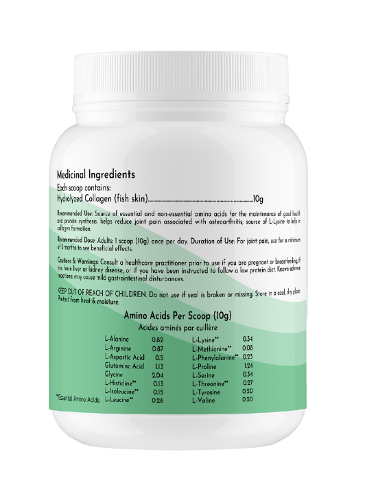 Marine Collagen- Wild Caught Peptides -Orgen Nutraceuticals