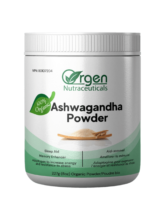 Organic Ashwagandha Powder -Orgen Nutraceuticals