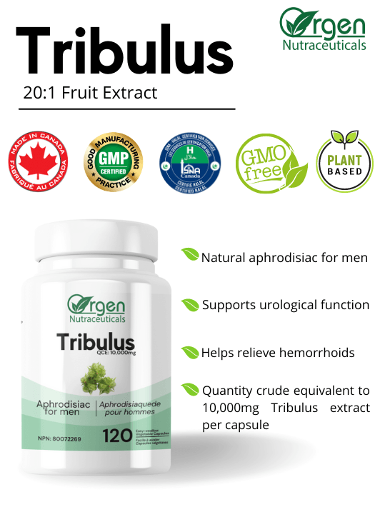 Tribulus Terrestris -Orgen Nutraceuticals